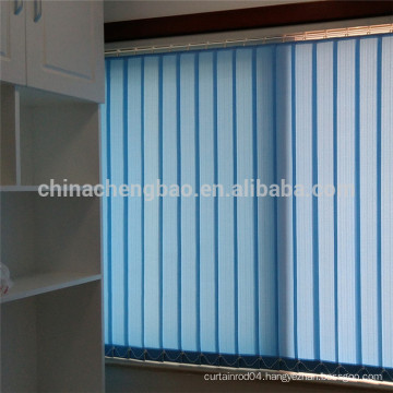 Blackout curtain fabric durable rope vertical window blinds